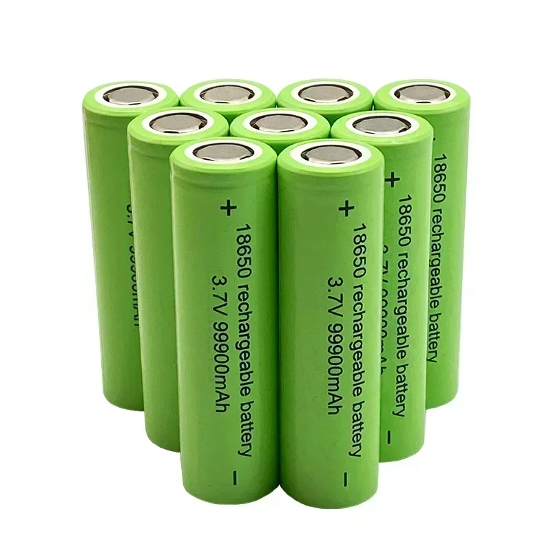 NewOriginal 18650 batería 99900mah 3,7 V 18650 batería recargable de litio para baterías de linterna juguete/carga eléctrica