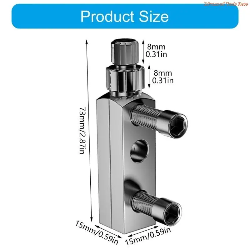 3/4" Pipe Bolt Extractors Set DIY Water Pipe Repair Tool Set For Broken Screw Removal In Plumbing Repairs W91B