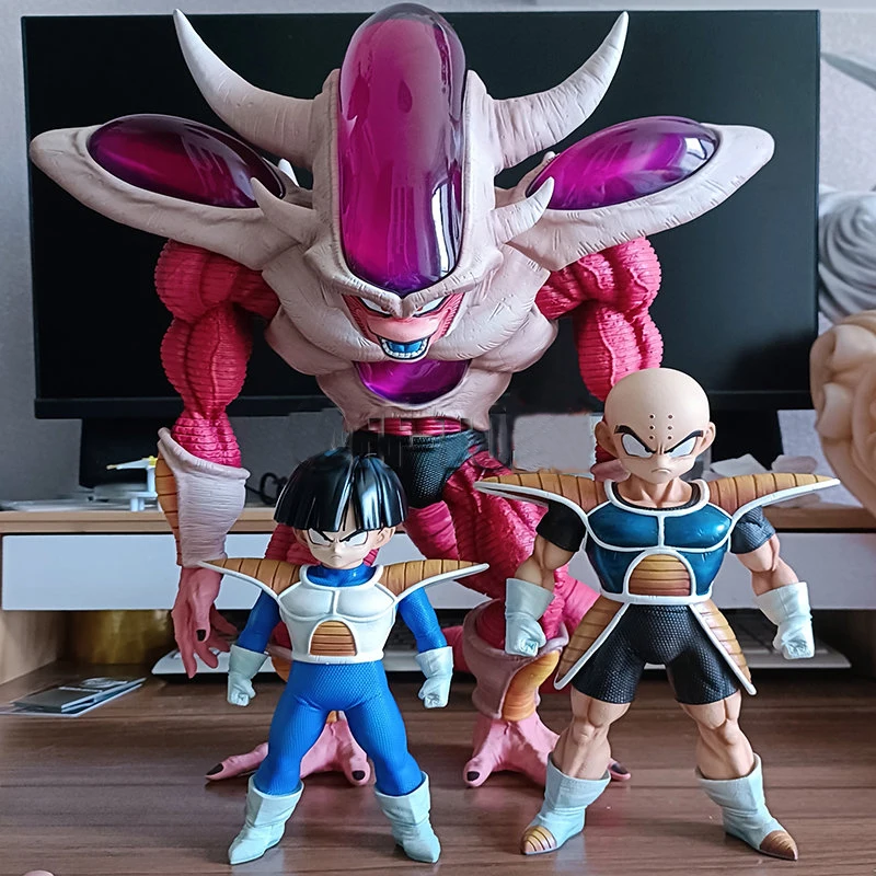 ドラゴンボールの置物,冷蔵庫,3層,子供用,置物,PVC,プレゼントのアイデア,32cm