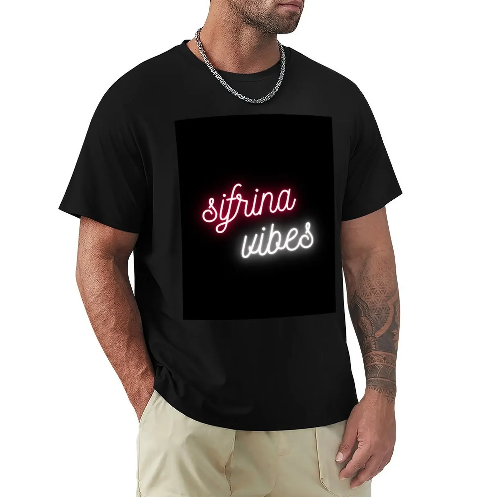 Sifrina Vibes-Venezuelan Phrase Gift T-Shirt man clothes sports fans vintage graphic tee shirts graphic tee mens white t shirts