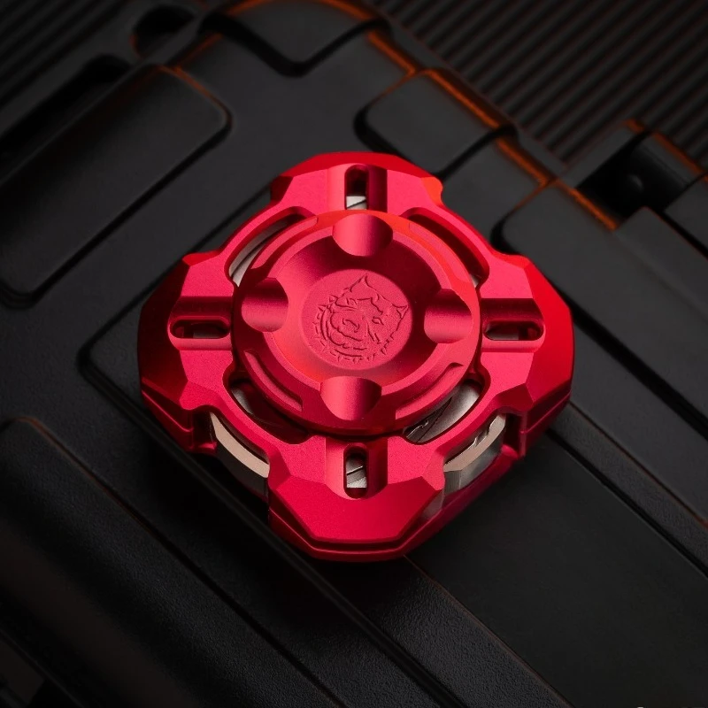 KTSEDC نقر ولسان M4 أربع أوراق طبعة محدودة الربط الداخلي والخارجي الميكانيكية تململ سبينر لعبة الضغط #4