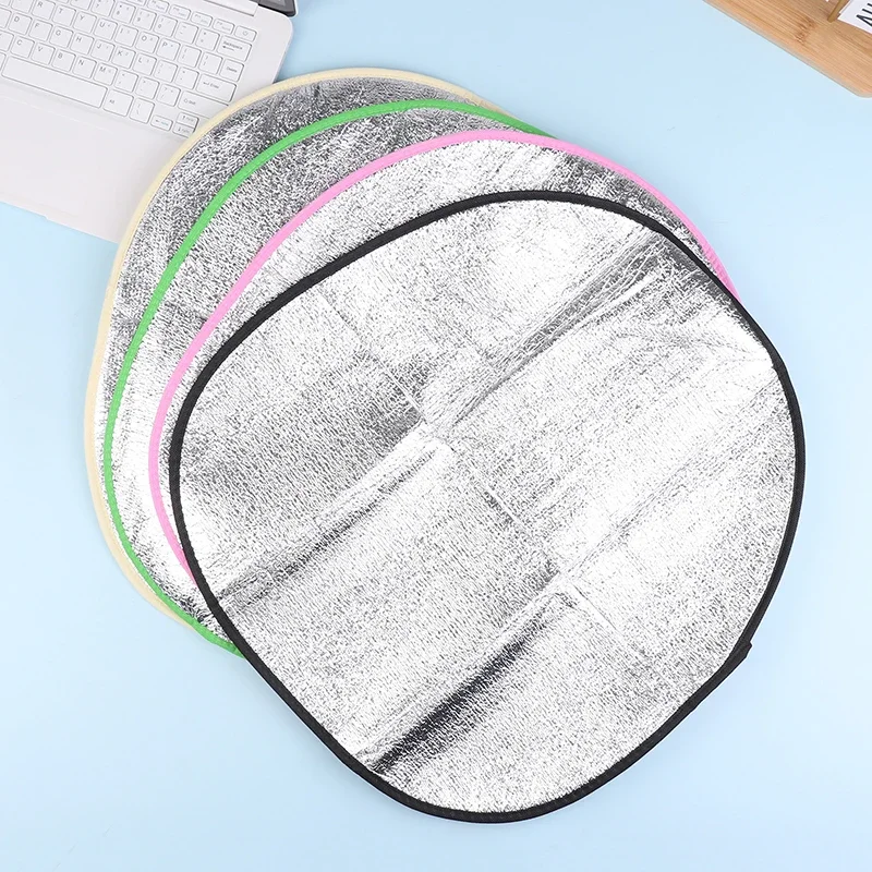 

Солнцезащитный козырек на руль автомобиля, двойная толстая защита от солнца, теплоизоляция, складной солнцезащитный крем с защитой от ультрафиолета, чехол на руль автомобиля