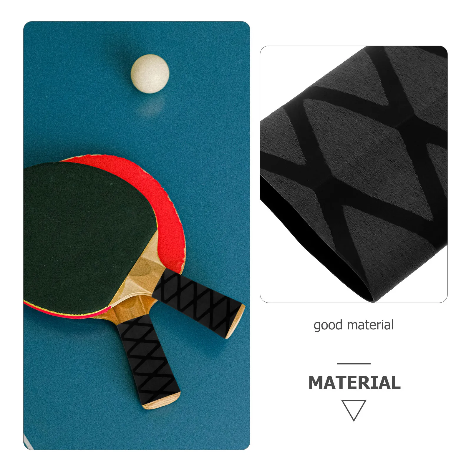 Table Tennis Protective Cover - 1 Unità di Impugnatura per Racchetta