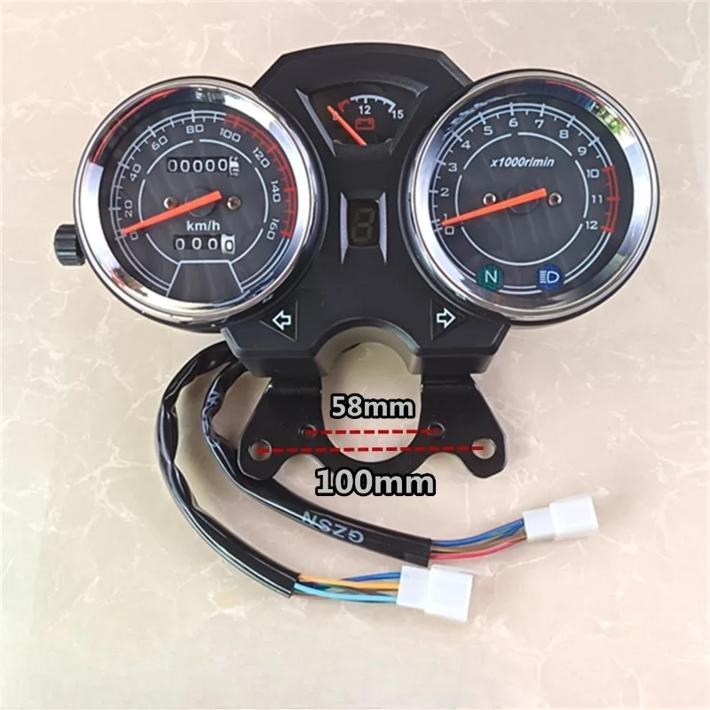 For American Crown GN125 Little Crown Modified Odometer Tachometer Assembly