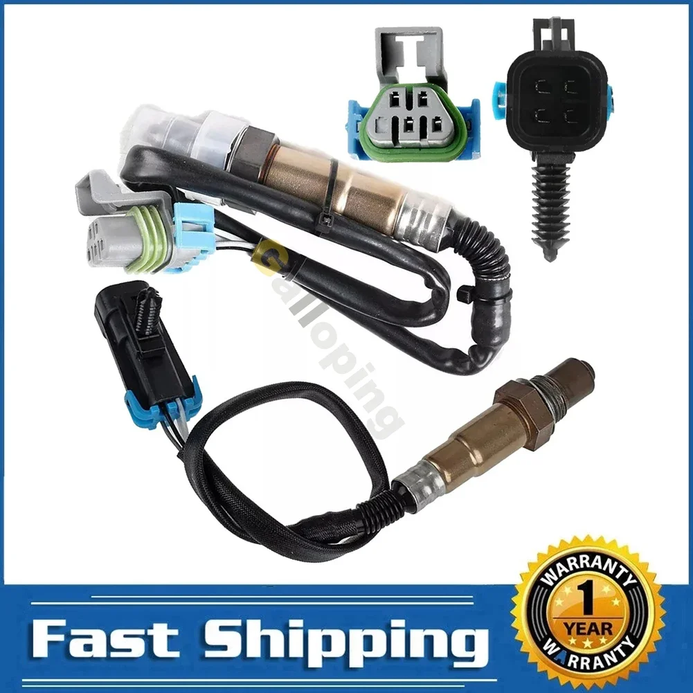 

2x Oxygen O2 Sensor 1 2 for Saturn Vue Chevrolet Malibu 2008 2009 2010 Chevrolet Equinox 2010 - 2014 2.4L Upstream Downstream