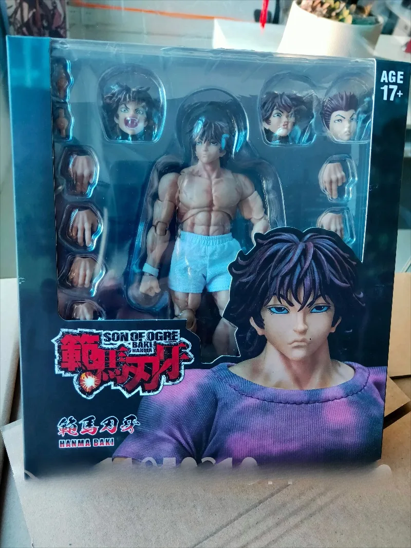 

Spot Sale1/12 Scale Anime Baki Hanma Oni Action Figure Real Man Assembly Mol Figurine Office Desktop Decoration Ornaments Boy'S