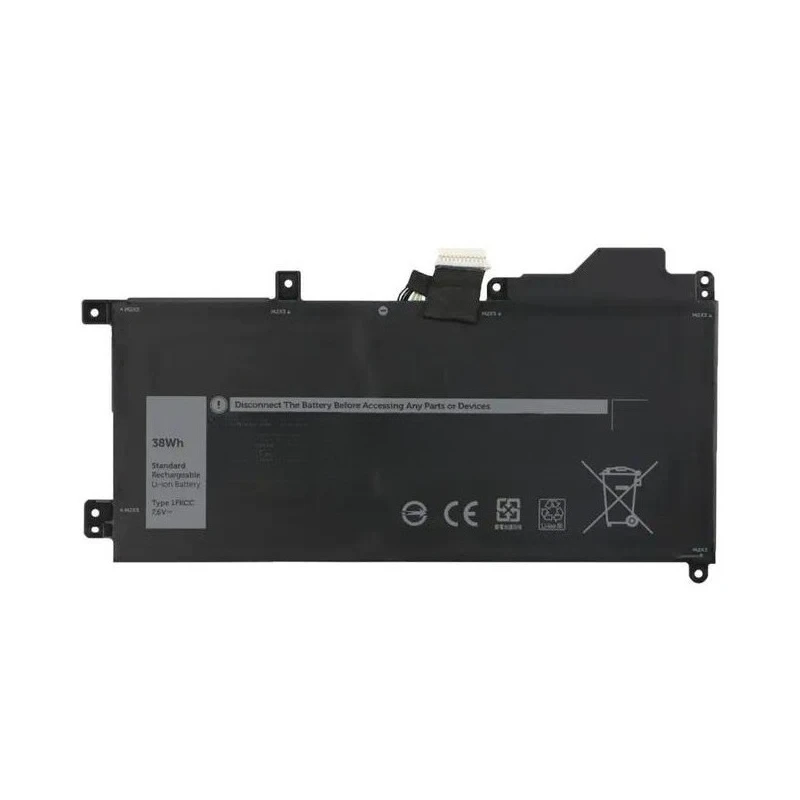 Replacement Battery for Latitude 7200 7210 2-in-1 D9J00 4JFDV 1FKCC High Capacity Laptop Battery