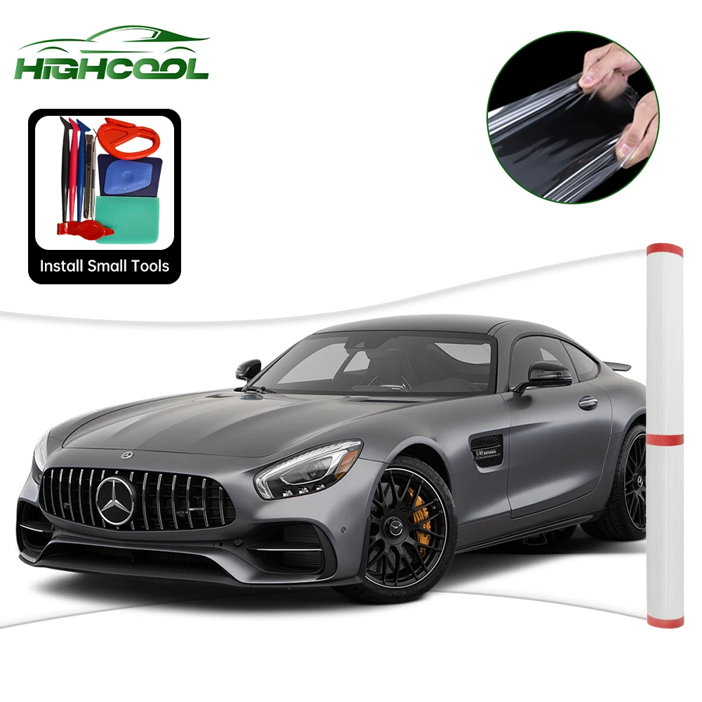 

Super Glossy and Hydrophobic Car Windscreen Paint Protection Film Self-healing PPF Film Anti-scratching Automotive Clear TPU PPF