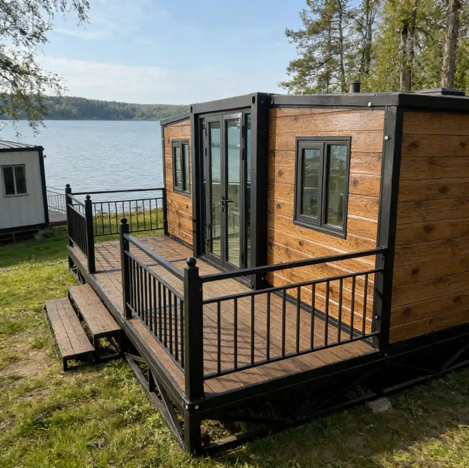Modern Prefab Container House Prefabricated House 2- 3 Bedrooms And Living Room Prefab Tiny Home Prefab Office Container