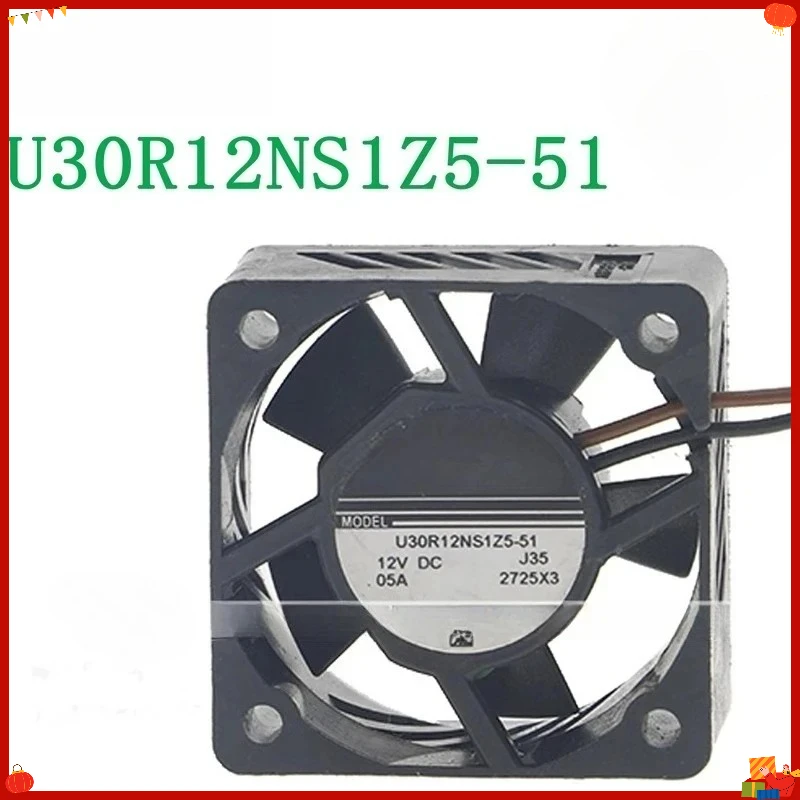 U30R12NS1Z5-51 High Airflow Fan For NIDEC 3015 3CM 12V Mini Cooling Fan (WYH001)