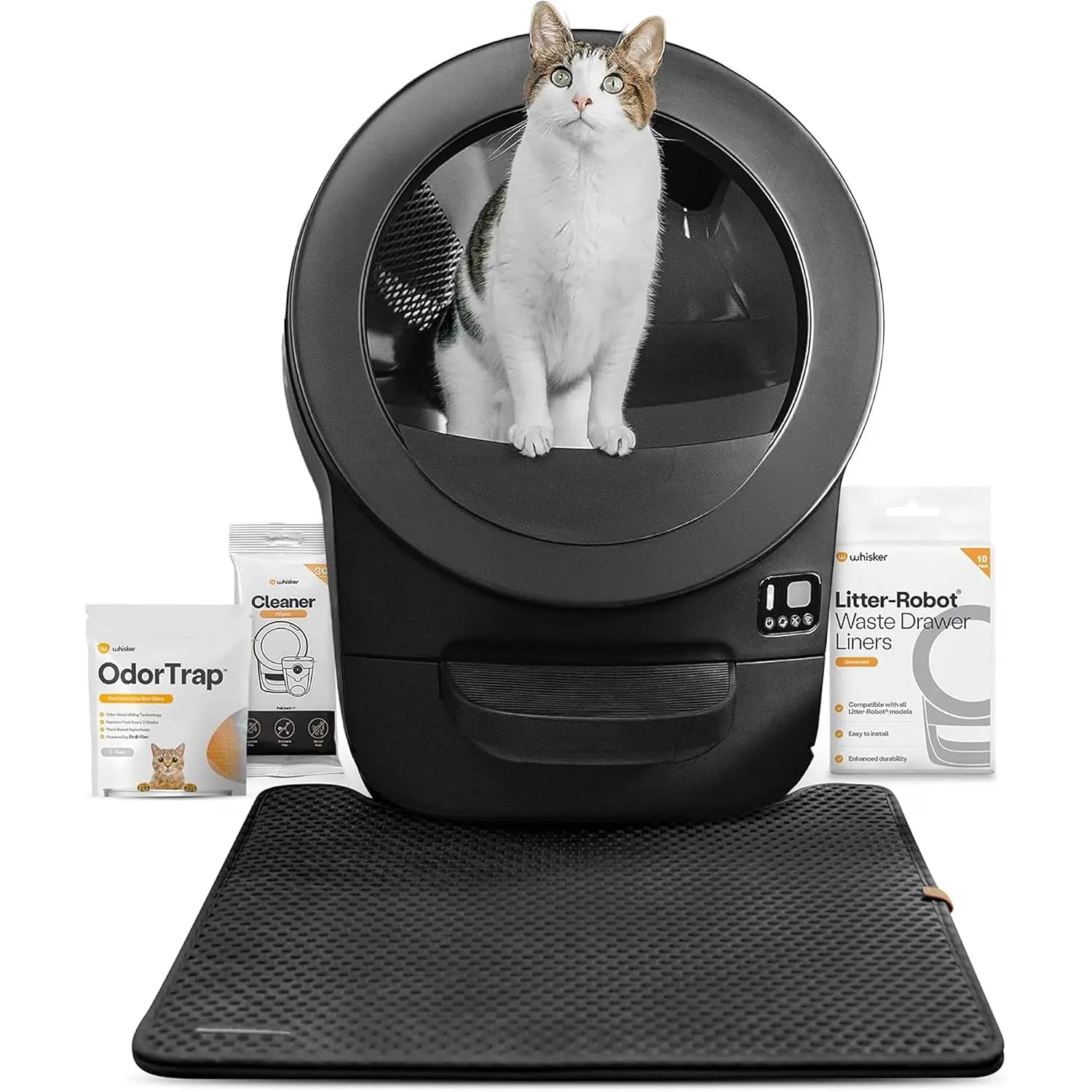 Litter-Robot EVO Bundle by , Black, Custom