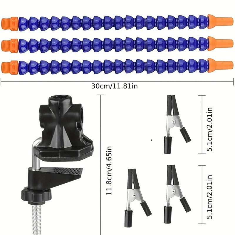 Helping Hands Soldering, Third Hand PCB Circuit Board Holder Flexible Arms with Desk Clamp Base for Electronic Boards Repair