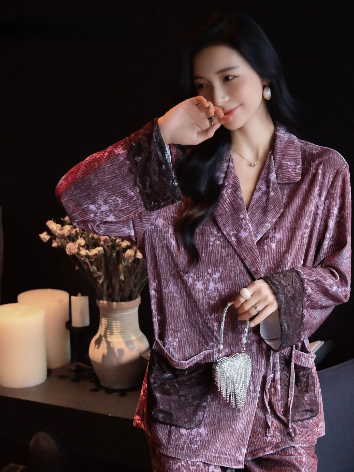 set-di-vestaglie-in-velluto-dorato-con-rilievo-ideale-per-l’autunno-e-l’inverno-per-la-casa-per-la-notte-con-camicia-a-maniche-lunghe-e-colletto-morbido-confortevole-taglio-dritto