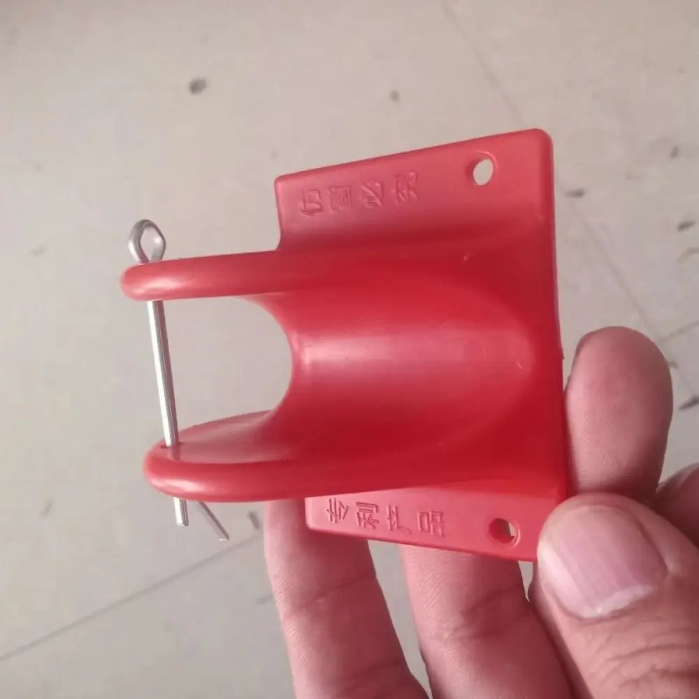 

Anti-wear Safety Rope Protective Sleeve Fall Arrest Clamp Lightweight Climbing Rope Grip Portable Fixed Rope