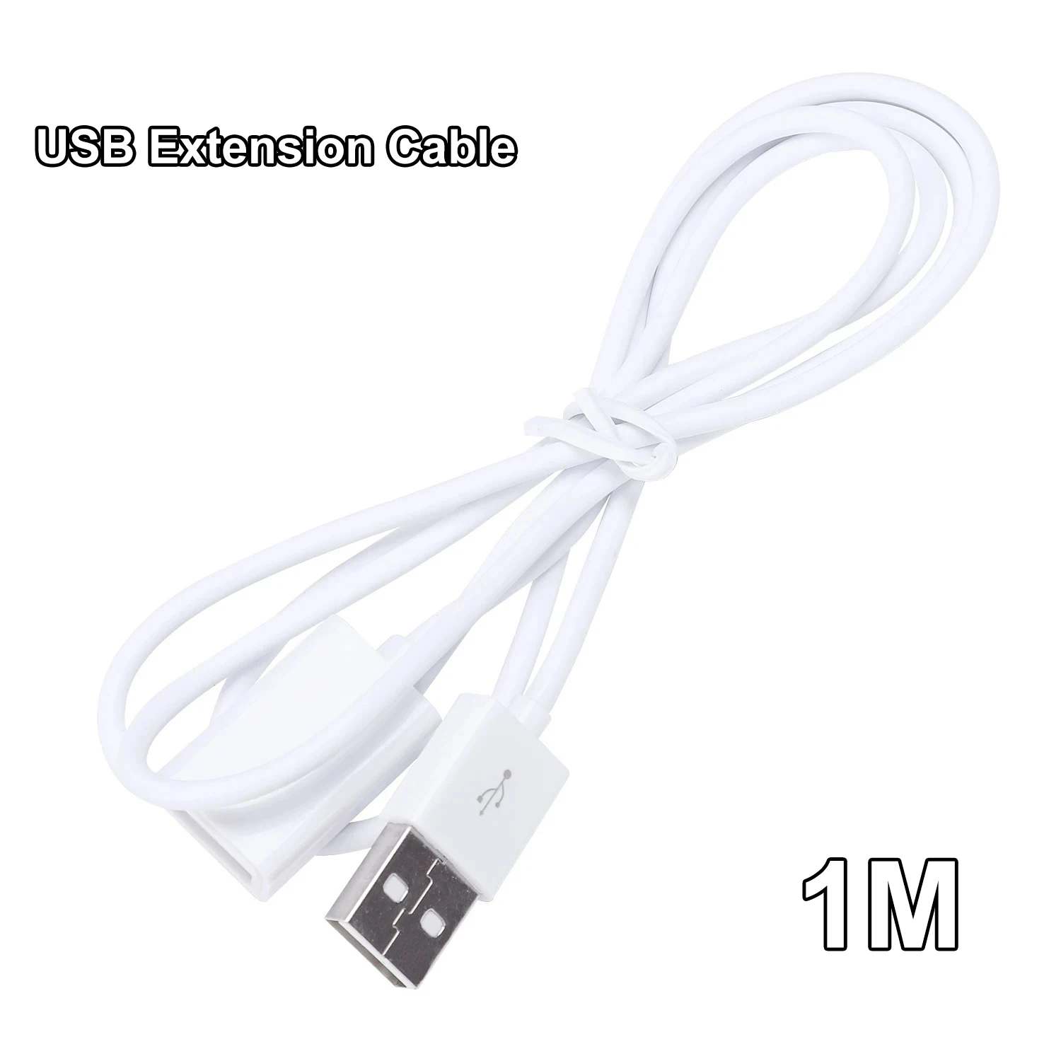 Przedłużacz USB2.0 męski na żeński Szybki przedłużacz kabla USB do telefonu Laptop PC Klawiatura Drukarka Mysz Komputer