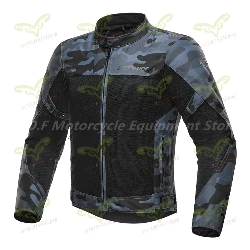 Motorcycle Riding Clothes for Both Men and Women Anti Fall Breathable Non Stuffy Safety Reflective Strip Design Motorcyclejacket