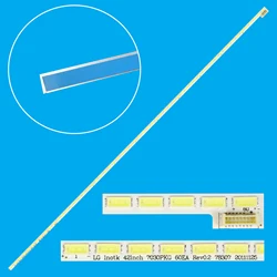 LED Backlight Strip For 42LS570T 42LS575 T420HVN01.0 74.42T23.001 7030PKG 60EA Rev0.2 42LS5600 42LS560T 42LS570S 42LS575S