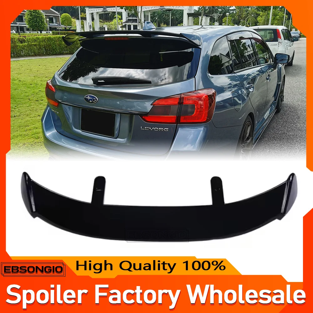 Suitable For Subaru LEVORG 2015+ Roof Spoiler High Quality ABS Spoiler Primer Or Any Color Rear Spoiler for Levorg