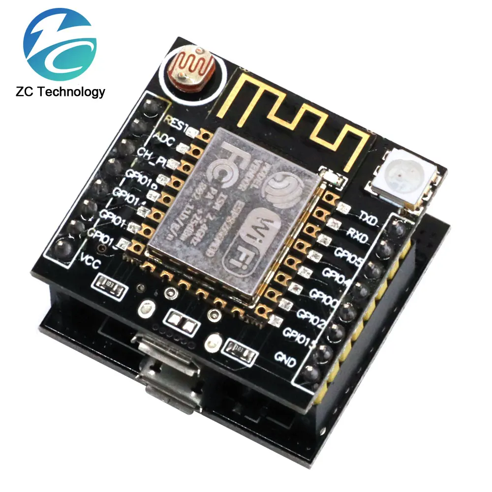 ESP8266 ESP-12F ESP12F CH340 WIFI Serial Witty Cloud Development Board MINI Nodemcu USB To TTL Micro USB Module For Arduino