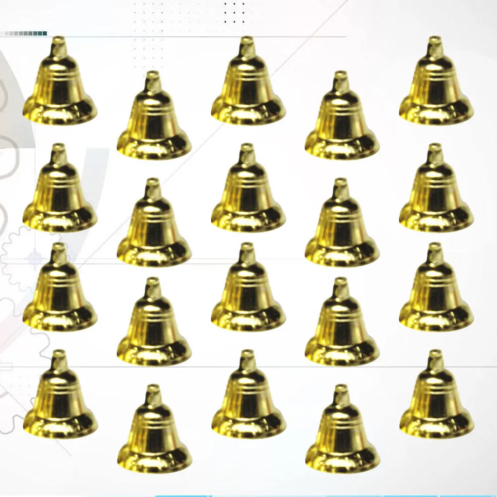 

30Pcs Christmas Bell Hanging Pendant Fashion Christmas Tree Ornament Plastic Hanging Craft Decorative Pendant