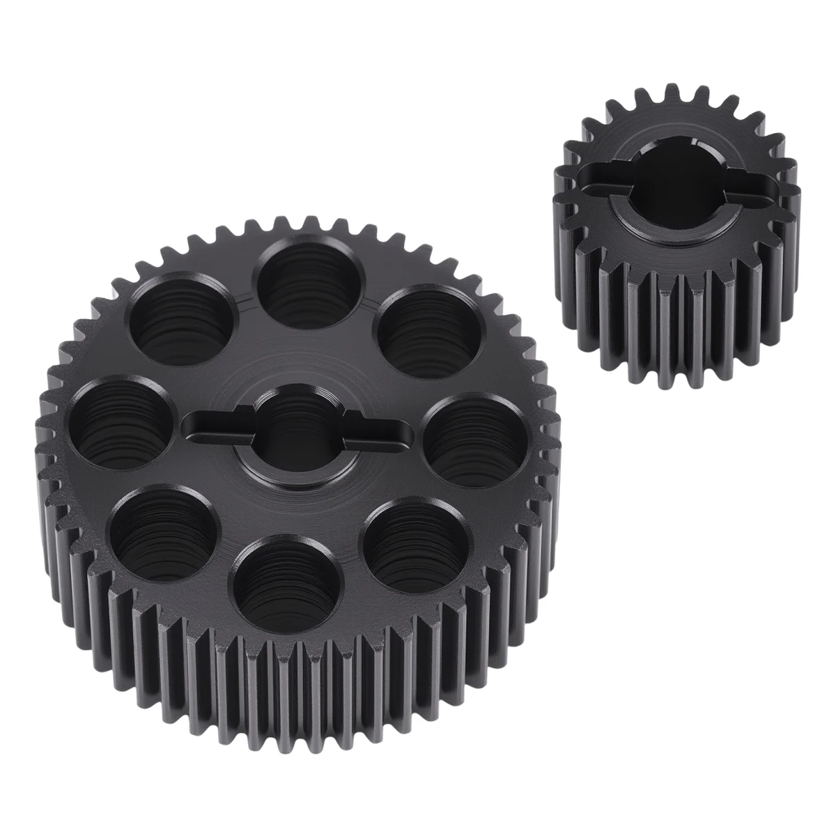 Steel 48P 52T 23T Front GearBox Gear Set for 1/10 RC Crawler VP VFD Transmission VS4‑10 Replacement Hobby Upgrade Spare Parts 3