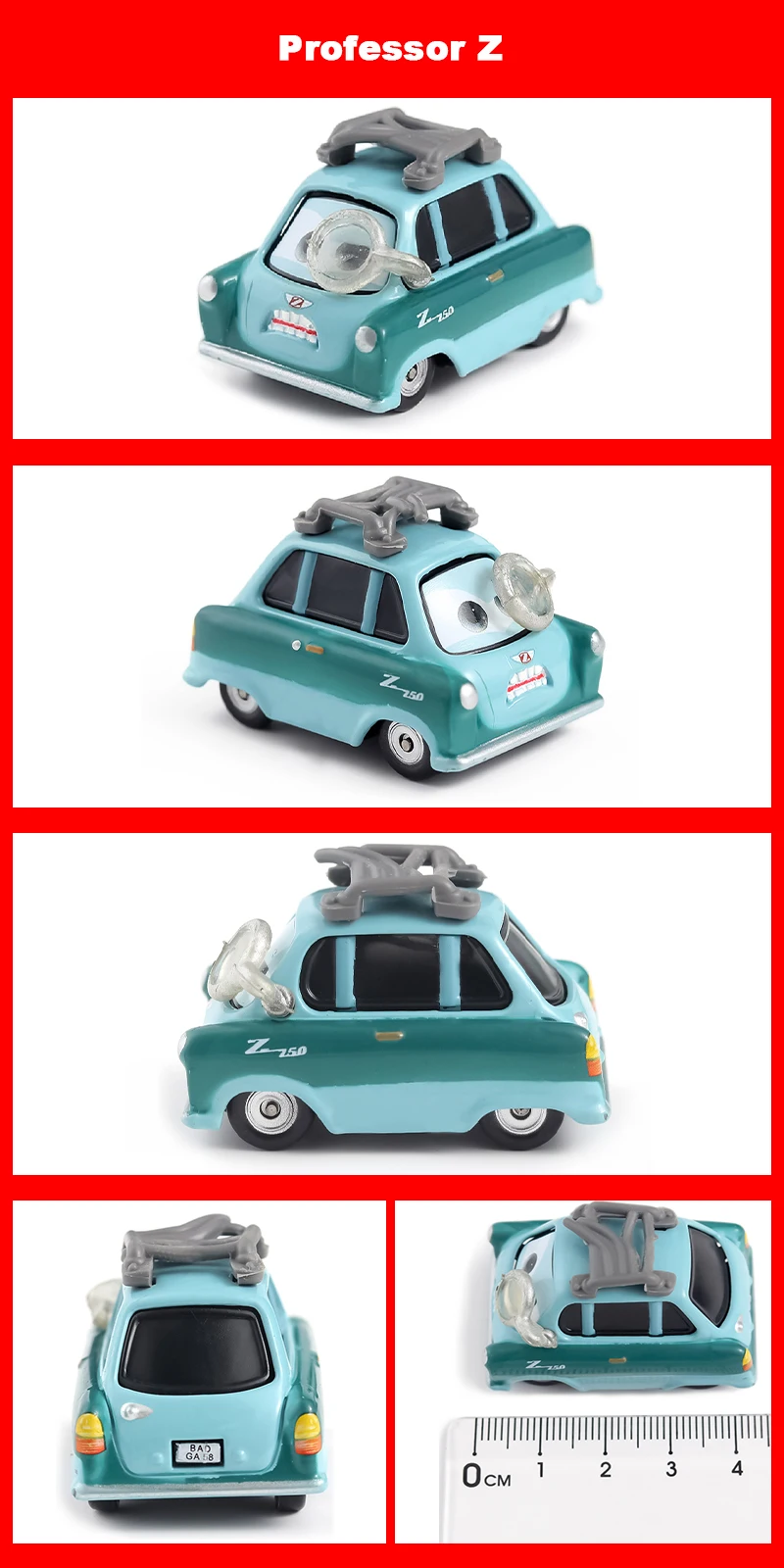 Pixar Cars Piston Cup Racer 43 Strip Weathers 1/55 Modell aus Metalldruckguss, Dinoco Car King Racing Toys, Kindergeschenke – Detail 34