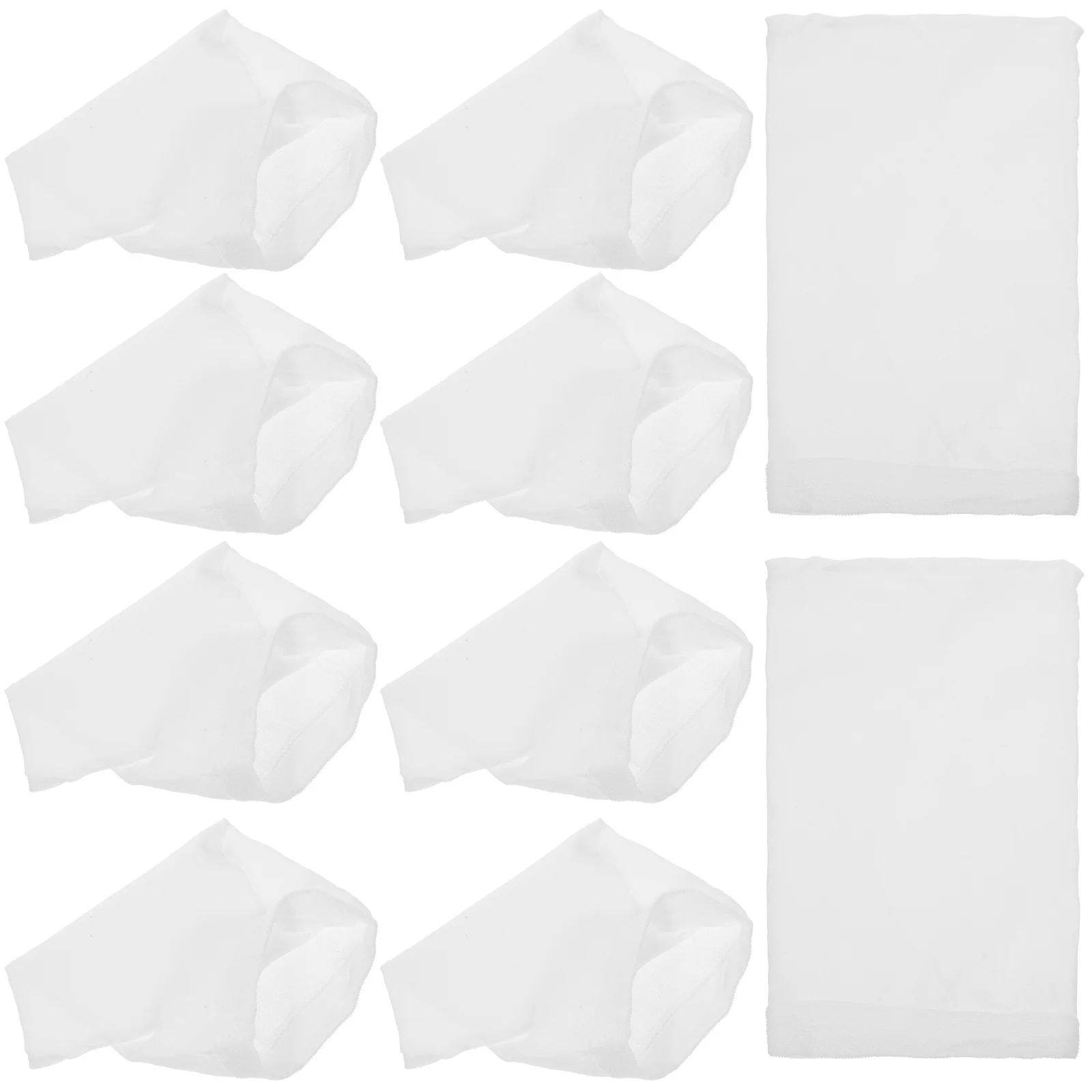 

10Pcs Pool Skimmer Socks Filter Bags Elastic Nylon Mesh Pool Basket Covers for Swimming Pools Spa Inground Accessories