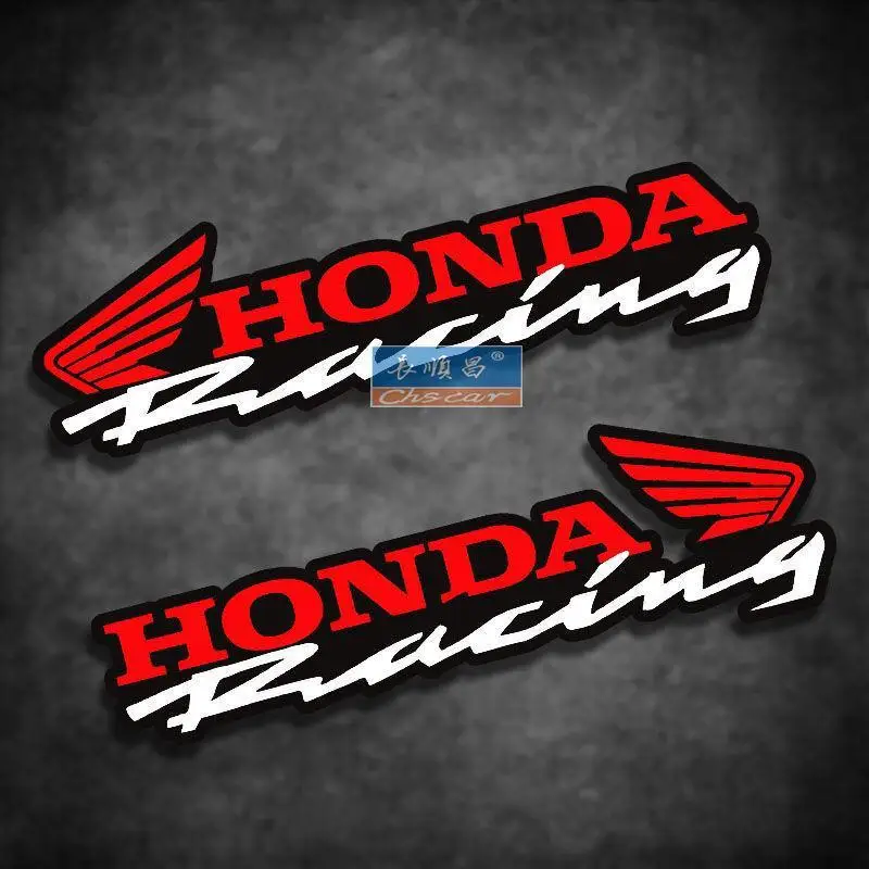 

New Honda Racing Motorcycle Stickers Reflective Waterproof Helmet Decoration Decals Sponsor Sticker For Honda PCX，CB1000R，NC750X