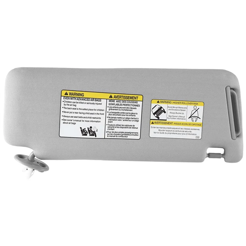 

A02Q-Car Sunshield Sunvisors Interior GRAY 74320-35A91-B1 For Toyota 4RUNNER 2010-2023 Sun Visor Replacement Part