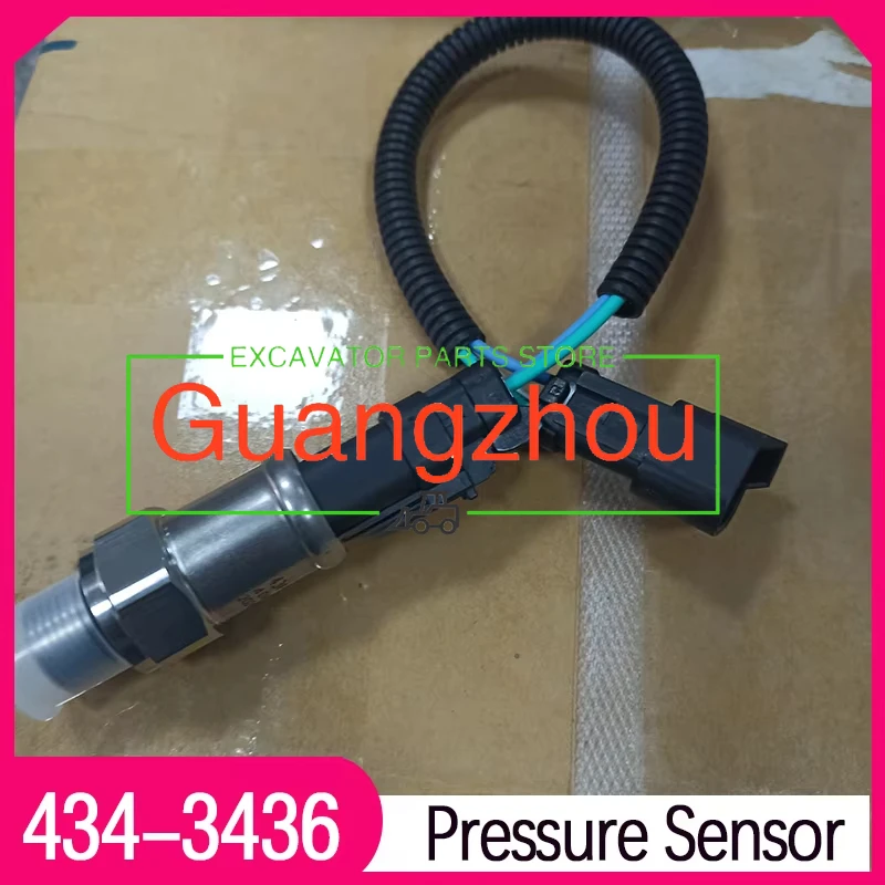 

for E315D 320D 323D 336D 434-3436 4343436 Hydraulic Main Pump High Pressure Sensor Higher Quality Excavator Engine Parts New