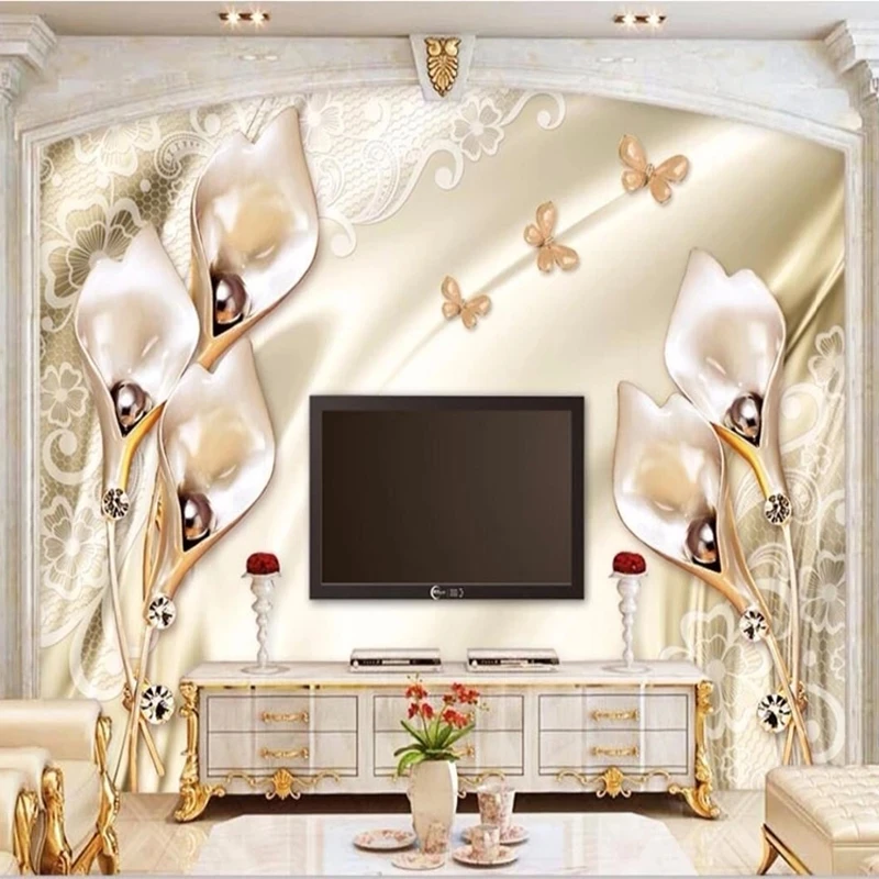 papel-de-parede-personalizado-3d-champagne-tulipa-joias-flores-sala-de-estar-sofa-tv-fundo-quarto-restaurante-estudo-hotel