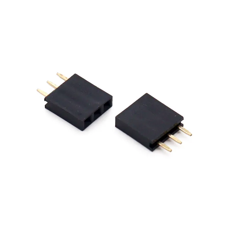 2.54mm Single row female connector female pin socket 2.54mm 1*2P/3P/4P-40P terminal block Connector