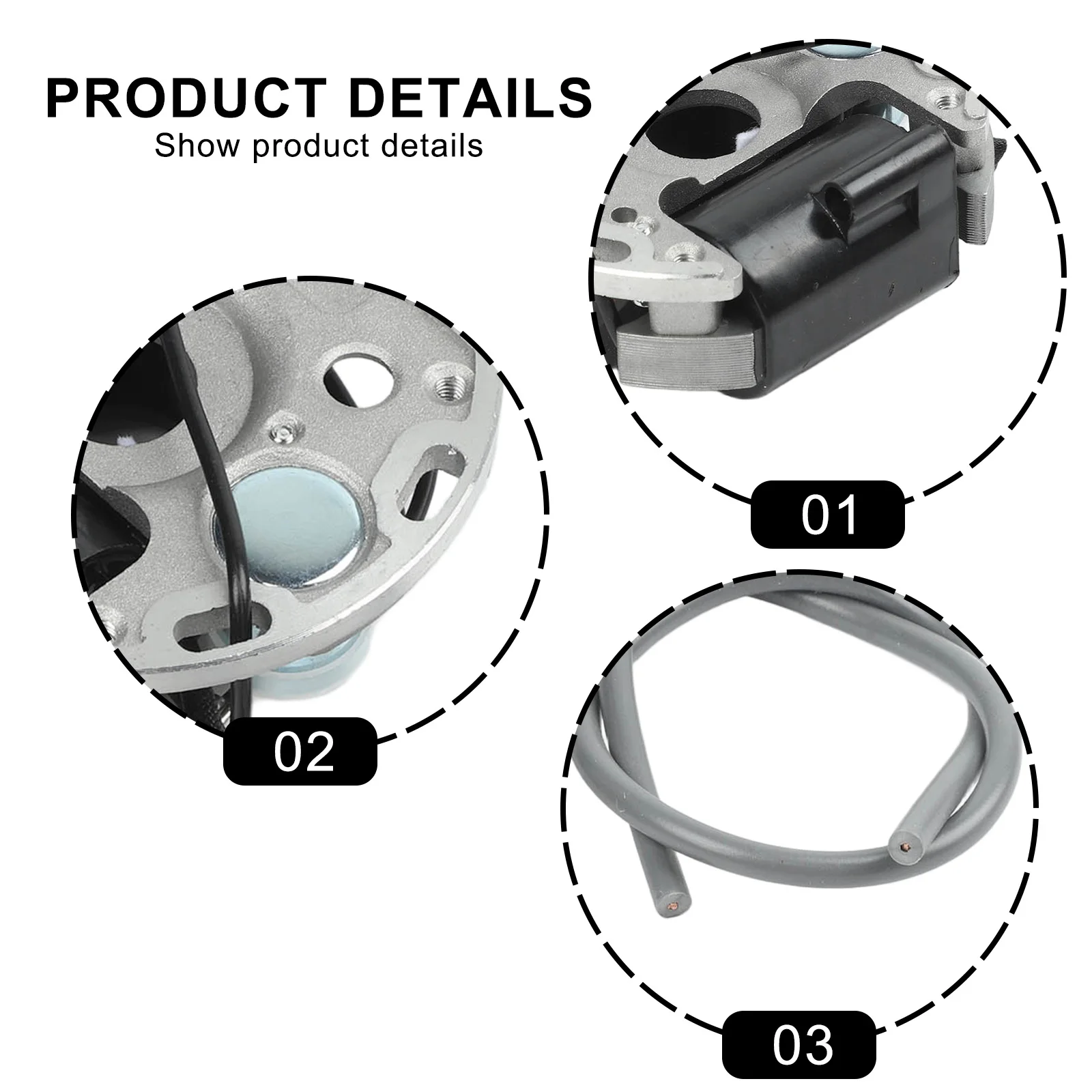 Features Fitment Generator Ignition Coil Construction Easy Installation Long-lasting Reliable Ignition Compatibility
