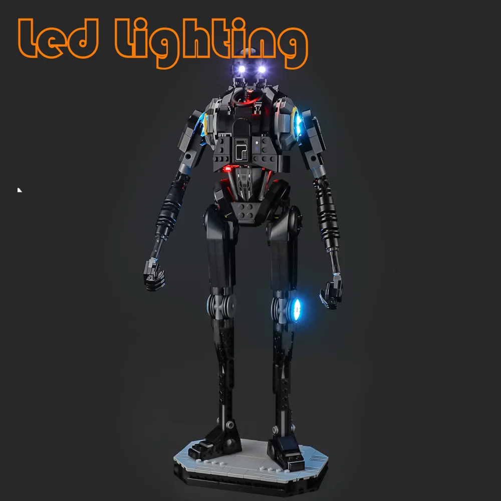 مجموعة الإضاءة لـ LEGO Ando K-2SO Security Robot Starings Wars 75434 لا تشمل كتلة البناء (مجموعة إضاءة LED فقط)