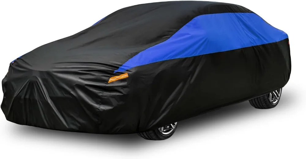 

Universal All-Weather Waterproof Car Cover for Sedans, Protects Vehicles from Elements