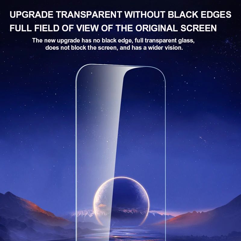5 Stück gehärtetes Glas für iPhone 14 13 12 11 15 Pro Max Mini Displays chutz folie für iPhone xr x xs max 7 8 plus se Schutz glas