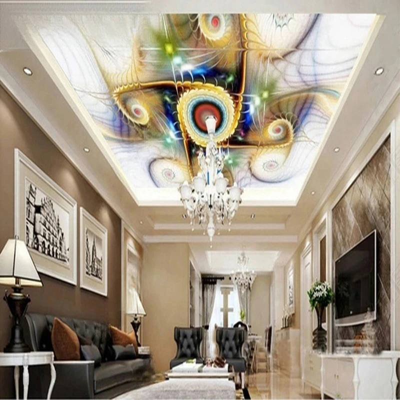 MU8424 Creative 3D Geometric Abstract Gray Triangle Large Mural 3D Wallpaper Living Room TV Wall Home Decor Wall Cloth 3D Fresco