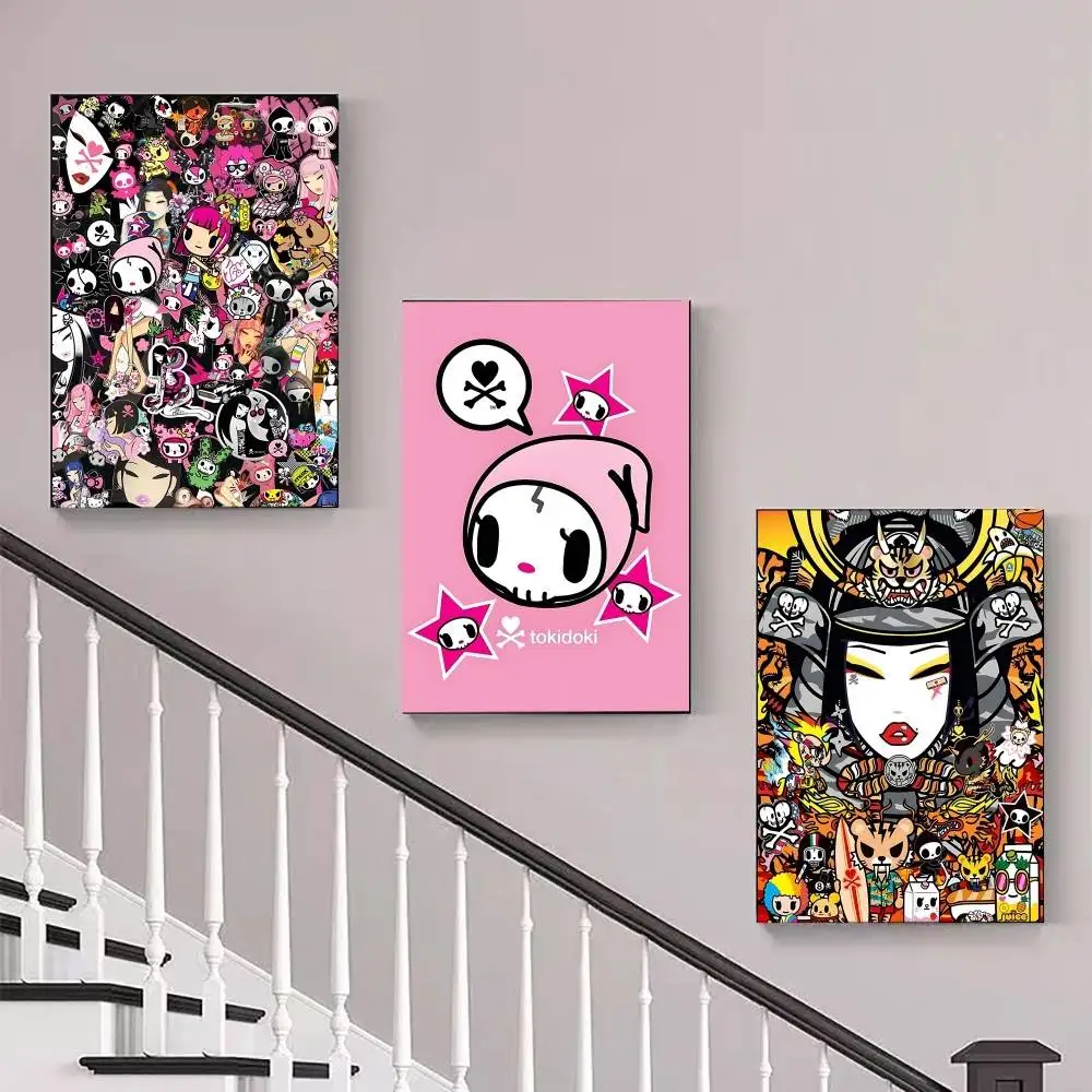 أزياء T-tokidokiS ملصق لا مؤطرة المشارك كرافت نادي بار ورقة خمر ملصق جدار الفن اللوحة غرفة نوم دراسة ملصقات #6