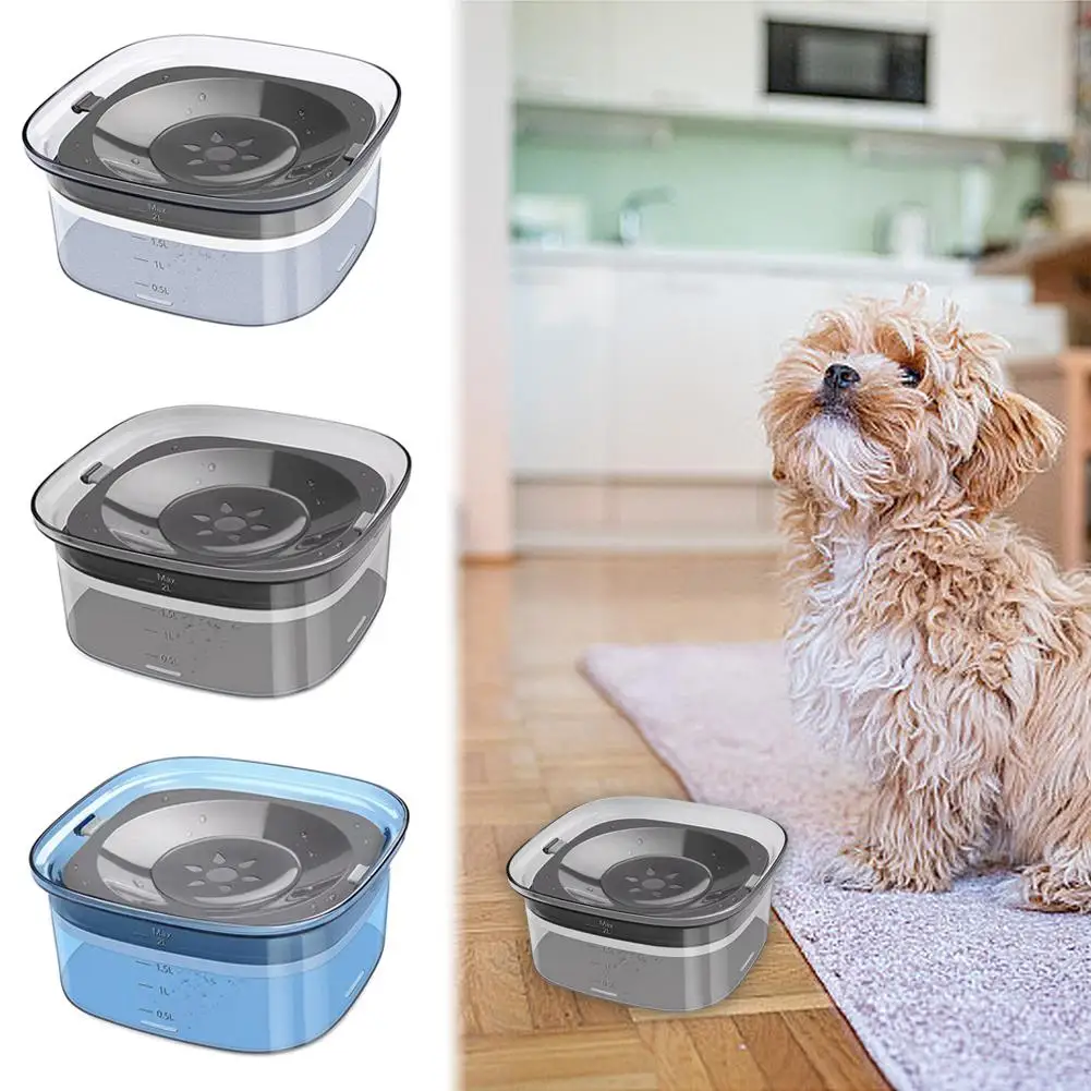 

Pet Floating Drinking Bowls Anti-slip Anti-splash Non-wet Bowl Water Cat Mouth Portable Dog Drinking Supplies Floating Feed J2X8