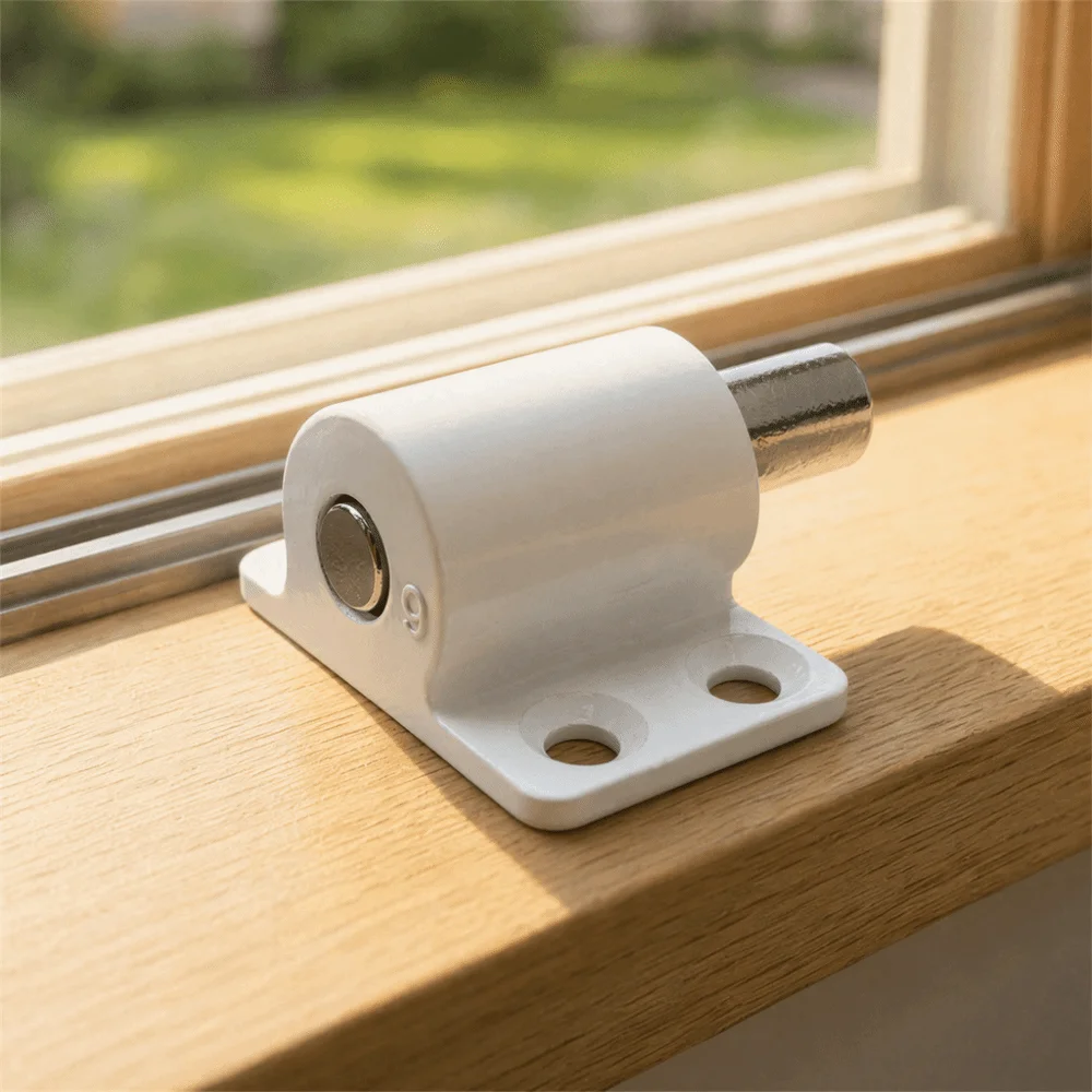 Safety White Sliding Window Lock Keyed Lock Easy Install Window Security Lock Patio Door Lock Office