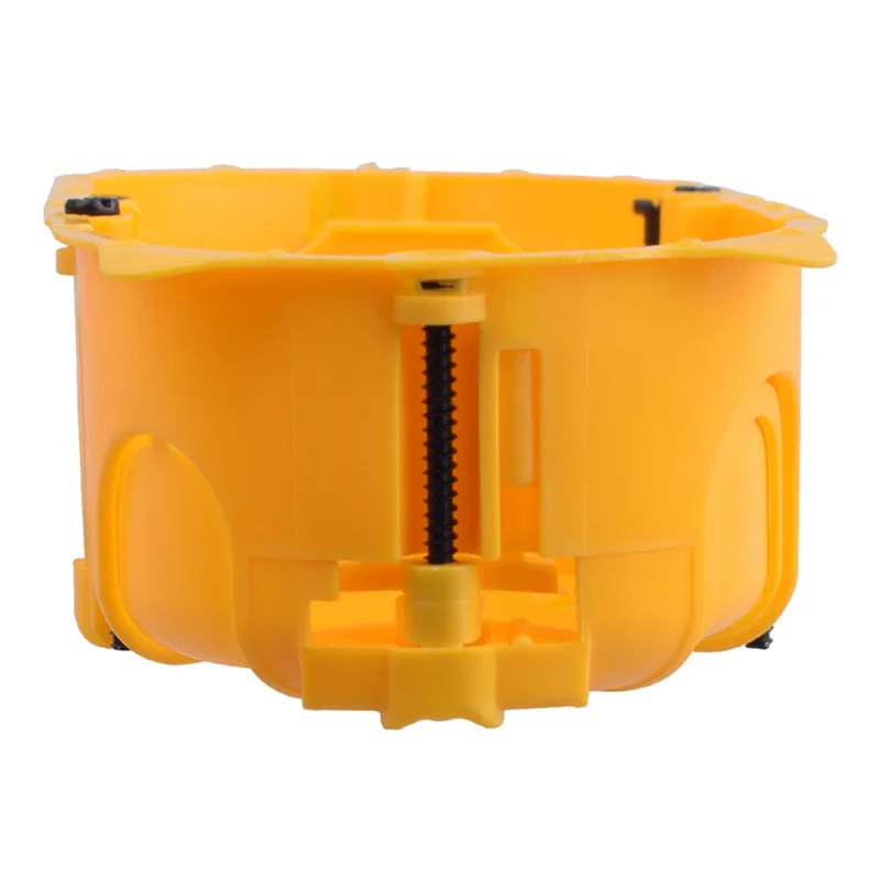 HRBAJ-Drywall Box For Plasterboard & Concrete Wall,Switch Socket Cassette Electric Box Case For European Standard Installation