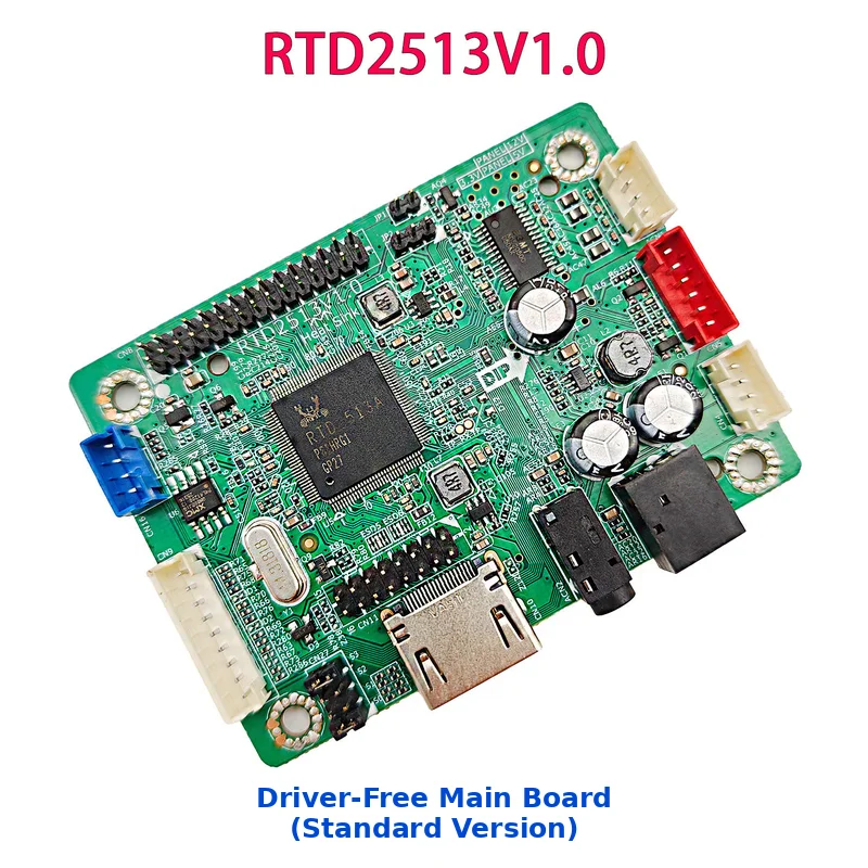 RTD2513V1.0 HDMI to LVDS LCD Controller Board Standard and Wide Temperature Versions