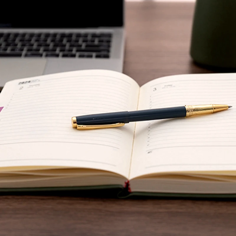 สมุดวางแผนแบบพกพา2024 365วันครอบคลุมทุกสัปดาห์สมุดโน้ตปฏิทินขนาดกะทัดรัดวาระการประชุมสำนักงานโรงเรียน