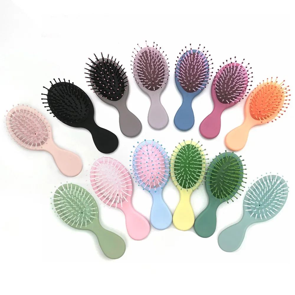 1pc Air Bag Hair Comb Mini Head Massager Anti Static Styling Accessories Wet and Dry Portable Children Girl  Hair Brush Comb