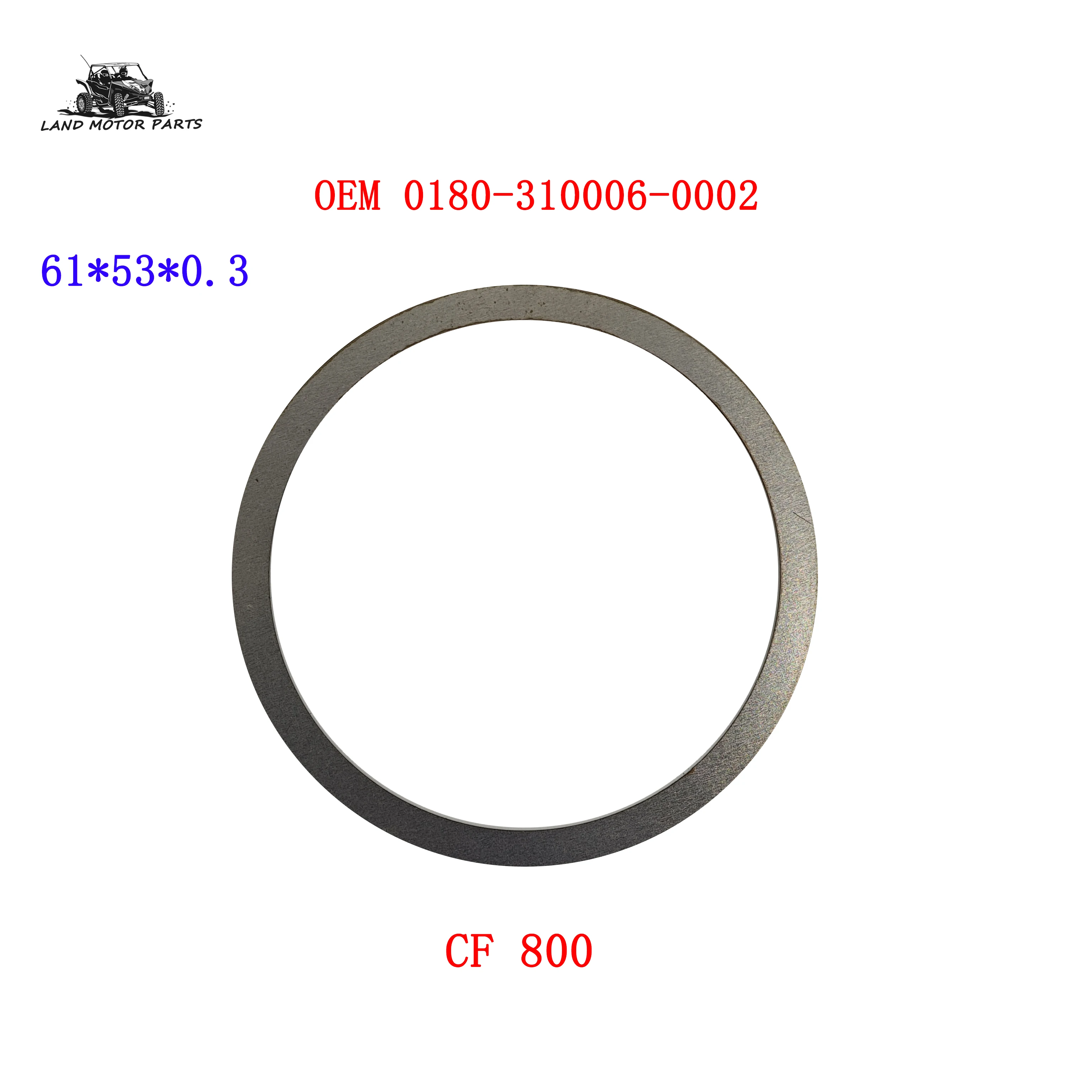 

РЕГУЛЮЧЕНИЕ ОБУВКИ 61×53×0.3 0180-310006-0002 Для CF 800