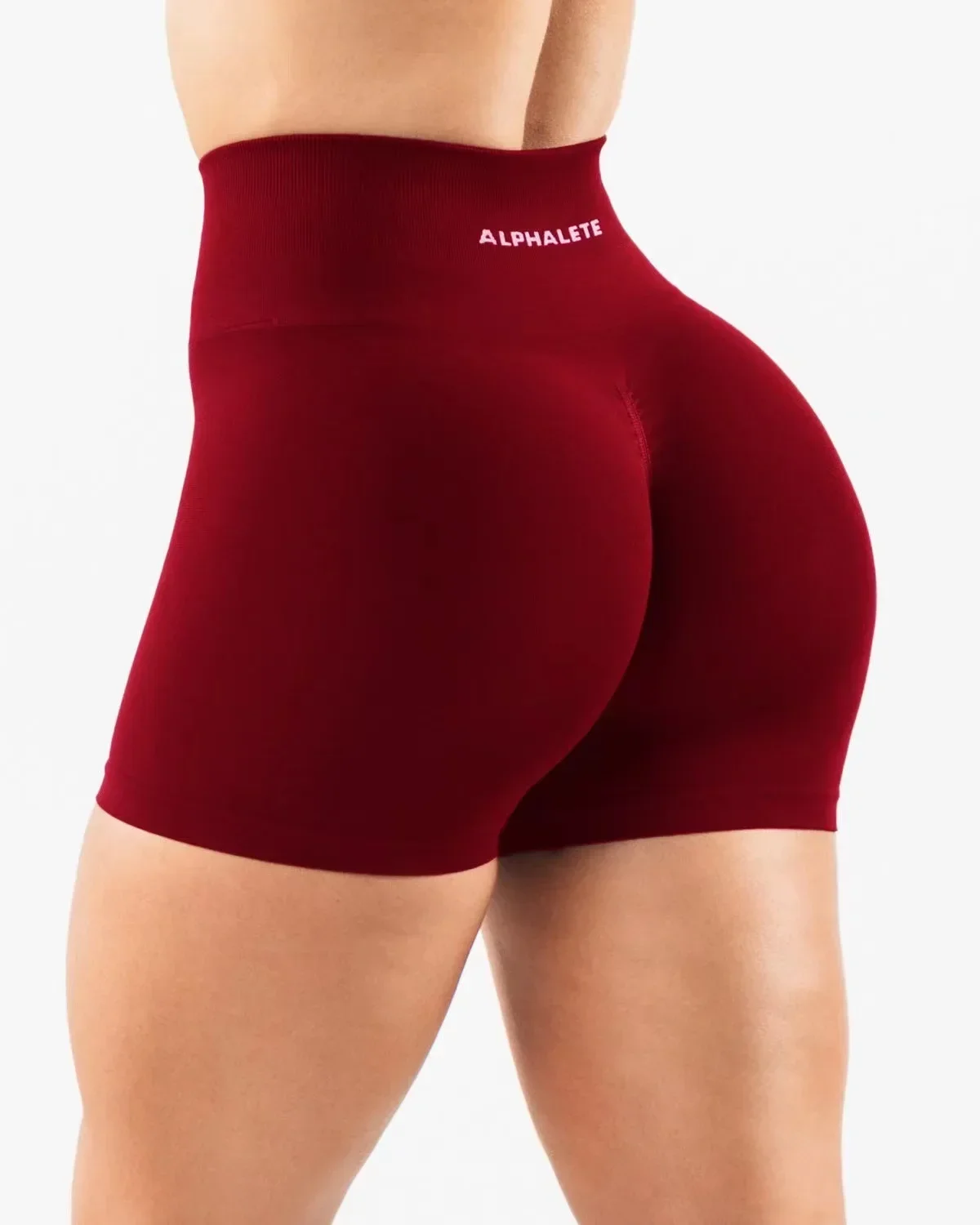 Alphaete Fitness Leggings Women's Gym Sports Tight Running Shorts Hip Three-point Pants