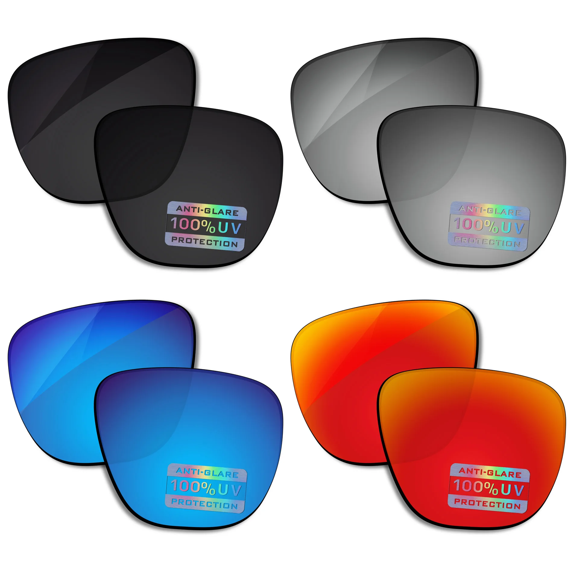 

MYCOURAG Replacement Lenses for Dragon Regal Sunglasses UV400 Protection Multi-Color