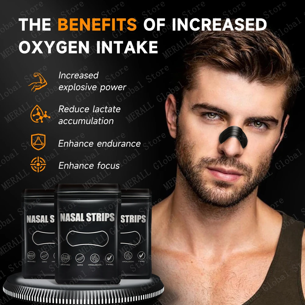 

Breathe Nasal Strips Anti-Snoring Nose Patch Nose Breathing Strips Enhanced Oxygen Intake Nasal Strips Improve Sleeping Quality