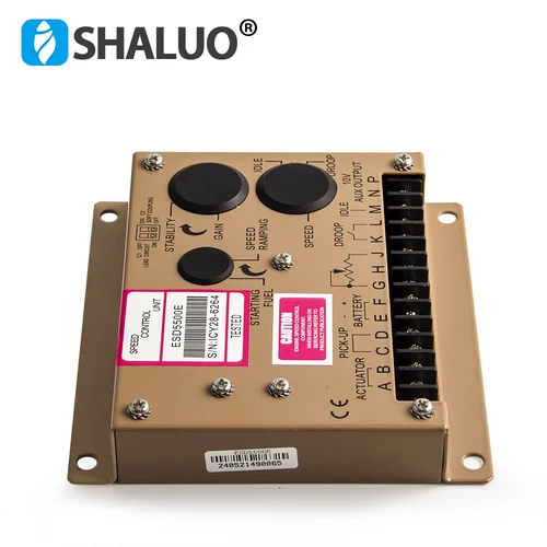 Imagen 2 del producto Regulador de generador diésel ESD5500E, controlador de velocidad, actuador de Motor, Sensor de velocidad magnético, placa de Control de Motor CC, piezas de grupo electrógeno