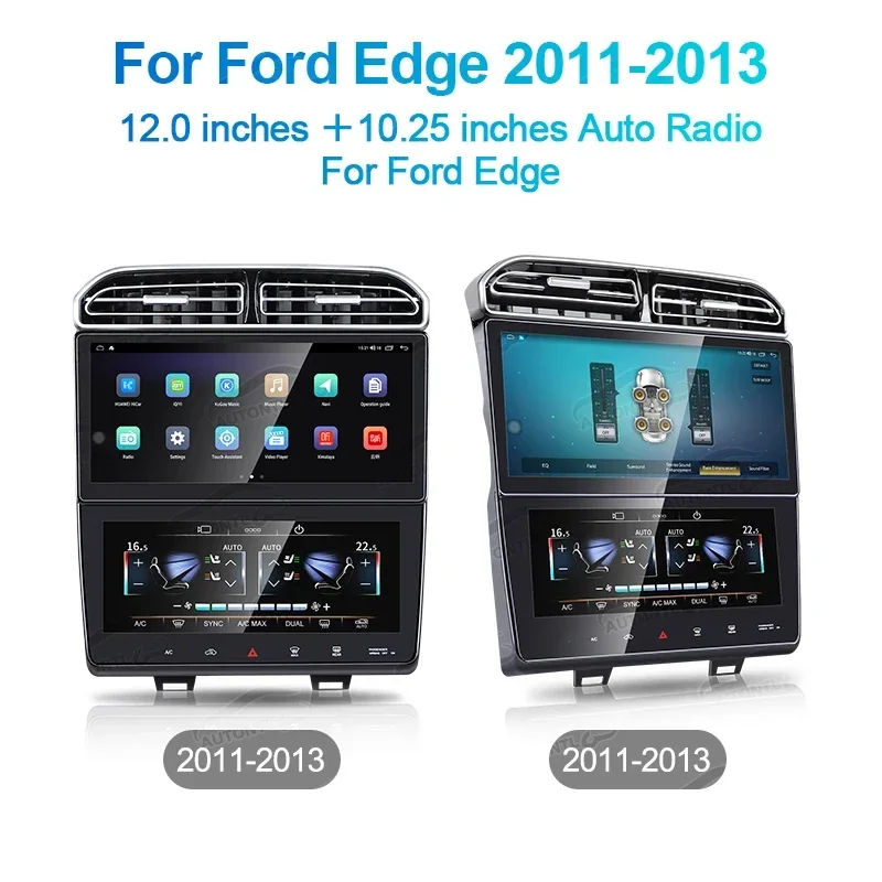 New Upgrade Android Car Radio For Ford Edge 2010-2014 GPS Navigation Multimedia Carplay DSP Stereo Car Accessories GPS Navigate